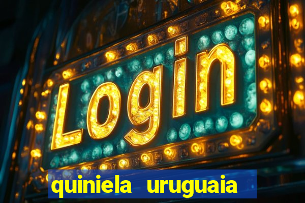 quiniela uruguaia das 21 horas